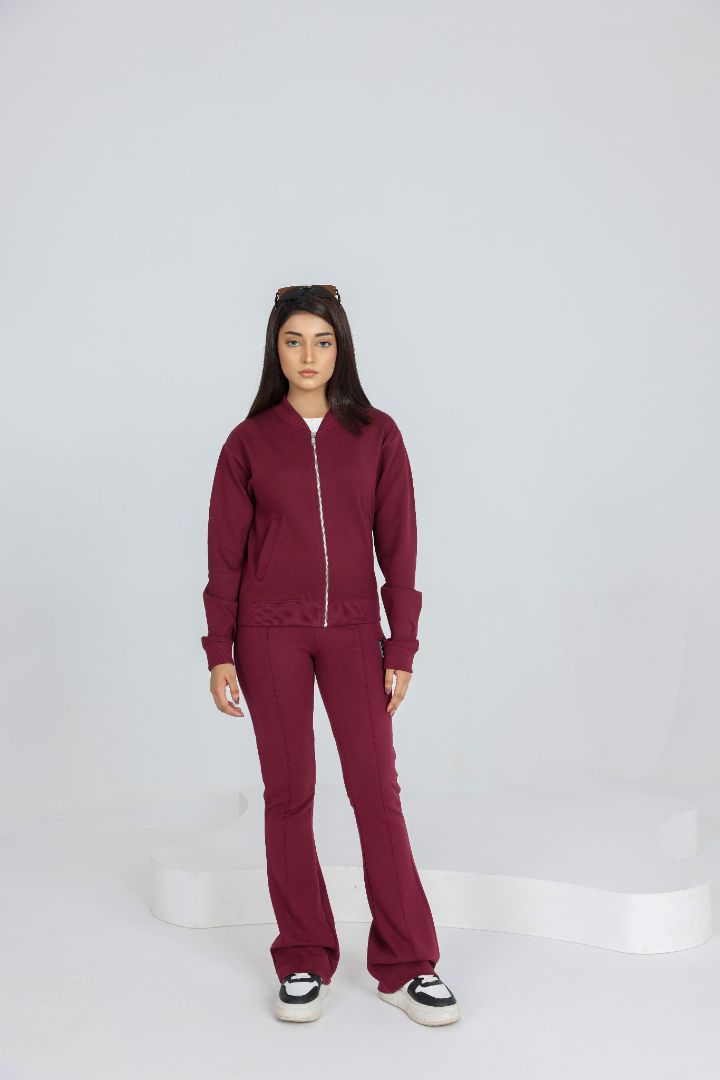 WINE WOMENS TRACK SUIT