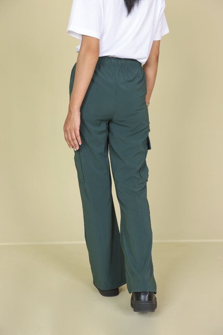 TURQUOISE POCKET JOGGER TROUSER