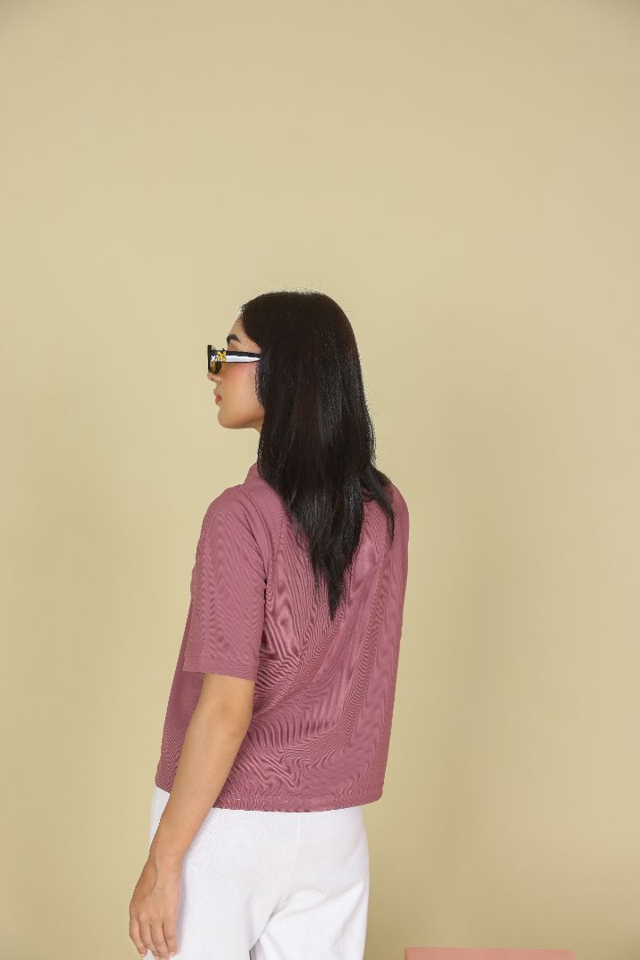 Wine Women Polo Shirt
