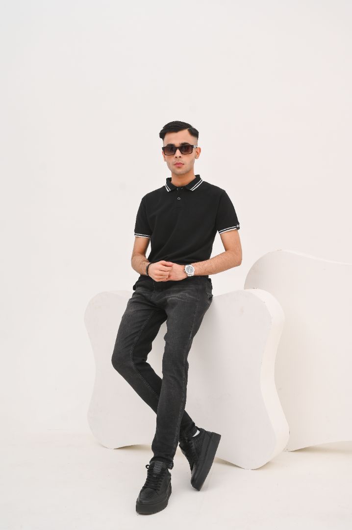 BLACK POLO