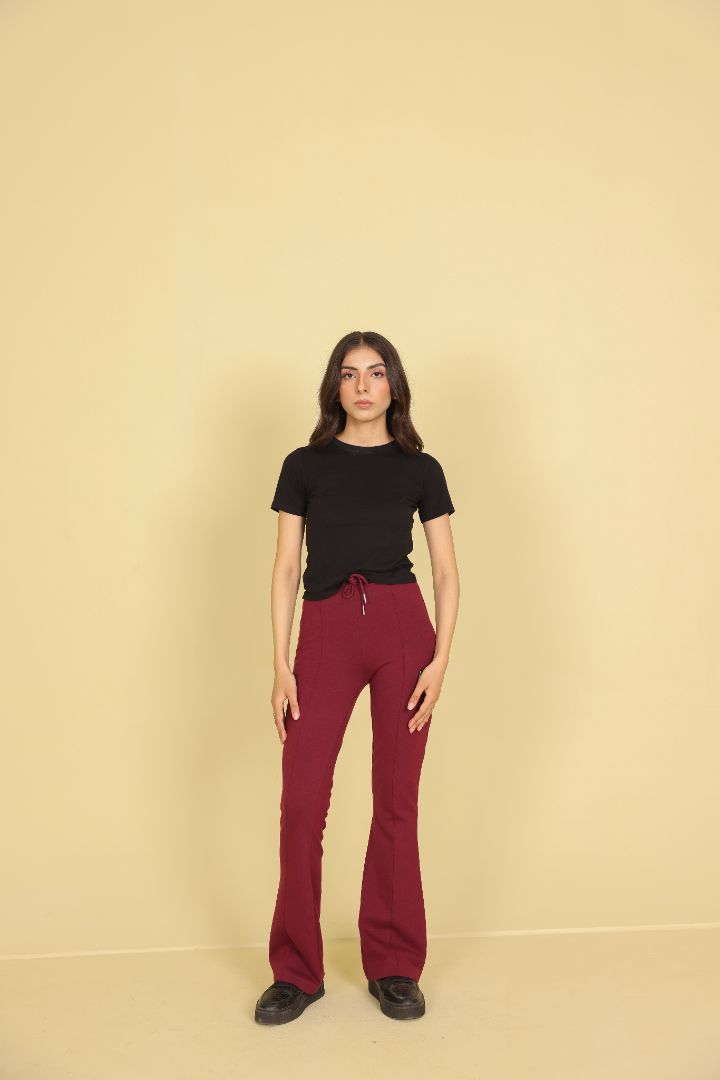 WINE RED JOGGER TROUSER