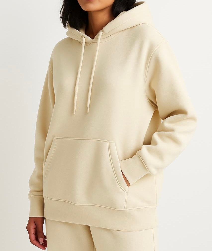 NUDE OVERSIZED HOODIE