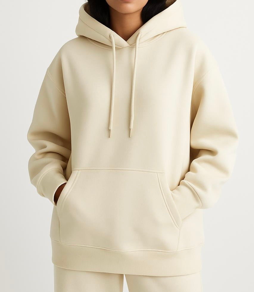 NUDE OVERSIZED HOODIE
