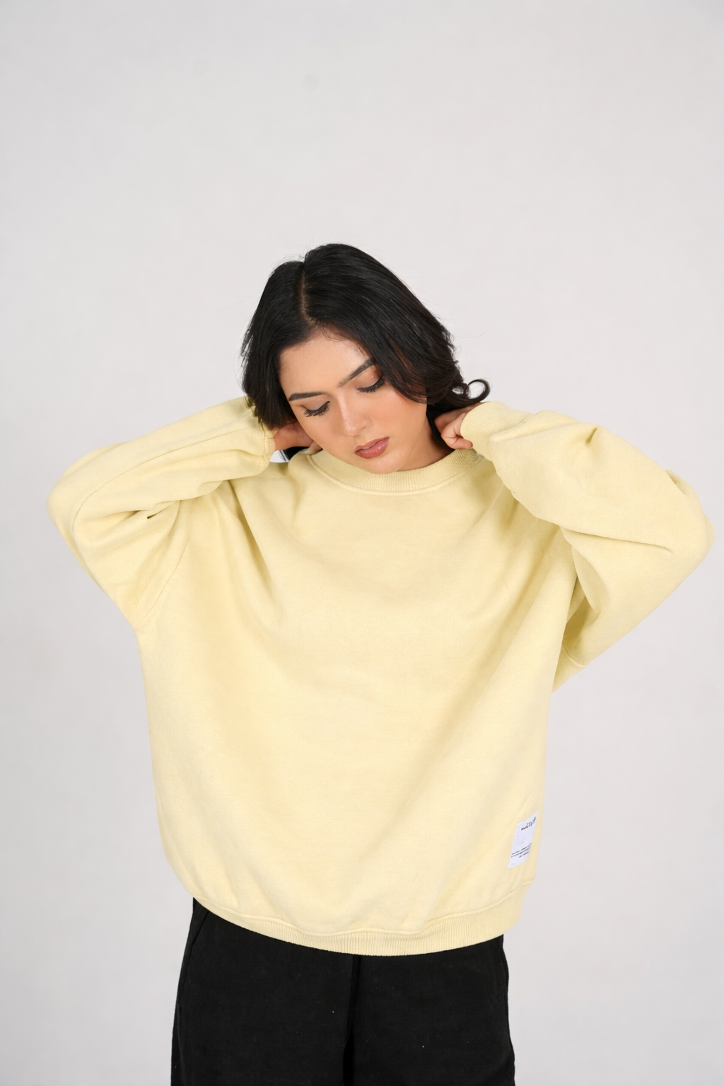 LEMON YELLOW SWEAT SHIRT