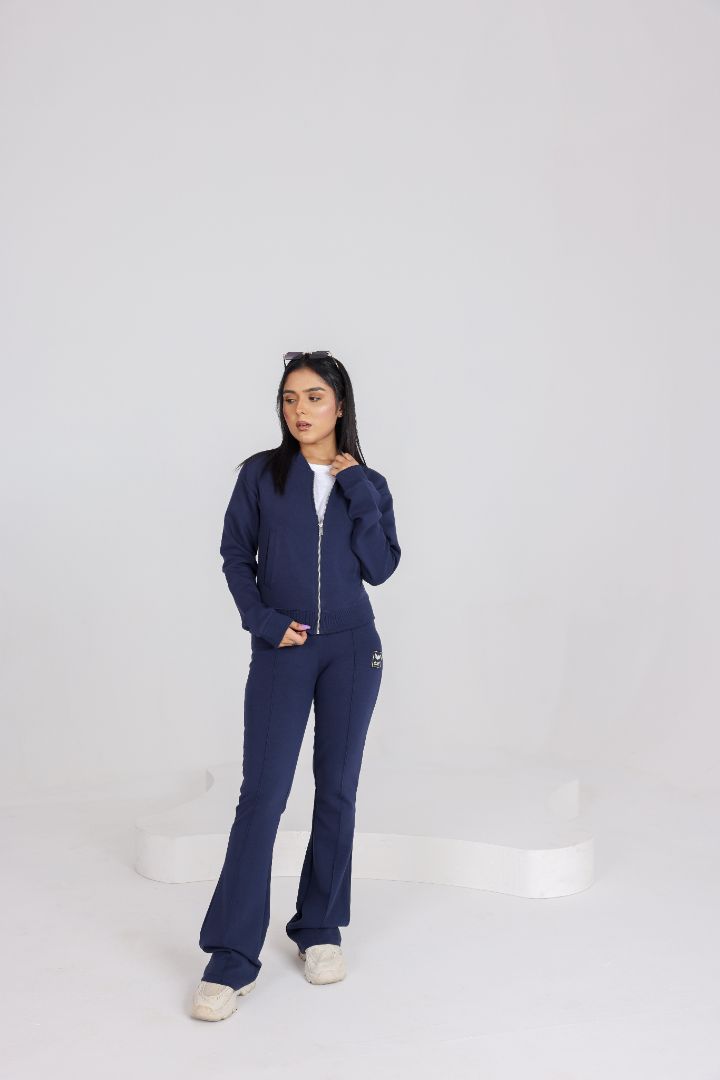 NAVY WOMENS TRACK SUIT