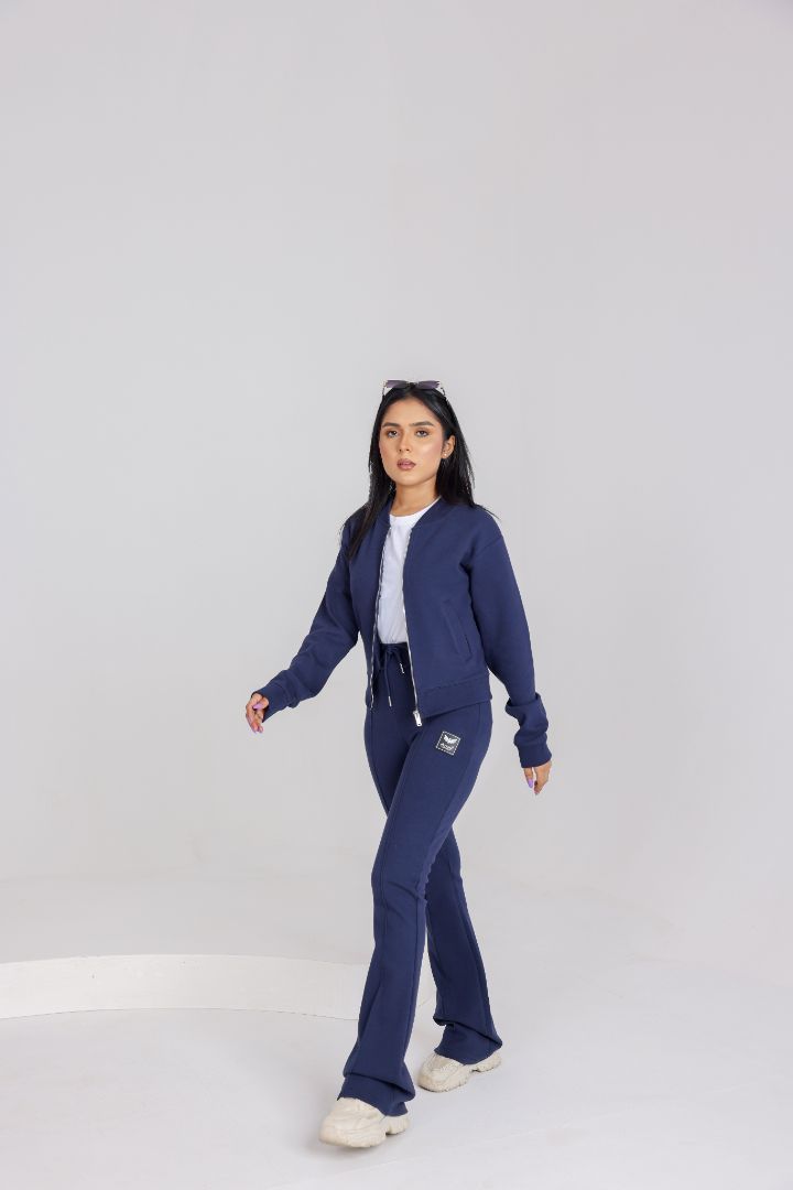Women’s Zip-Up Jacket - Navy