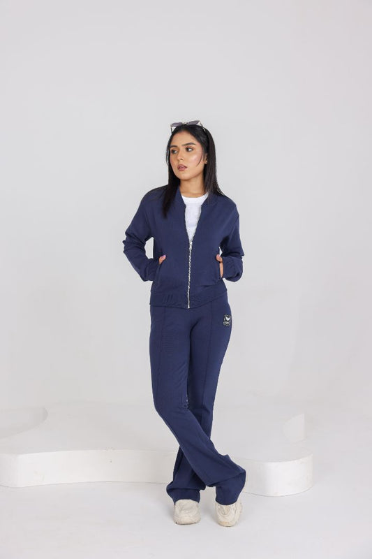 NAVY WOMENS TRACK SUIT