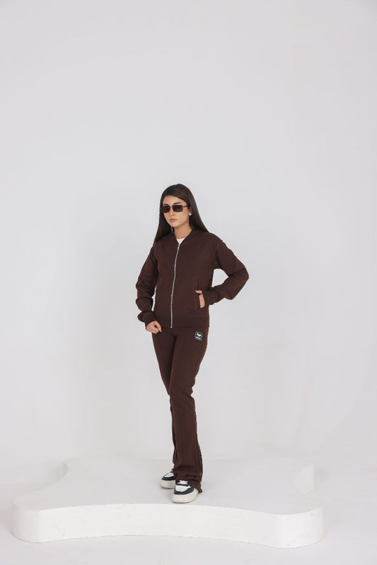 CHOCOLATE  WOMENS TRACK SUIT