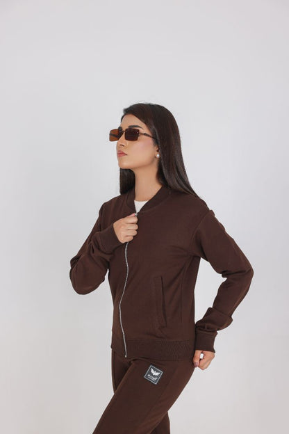 CHOCOLATE  WOMENS TRACK SUIT