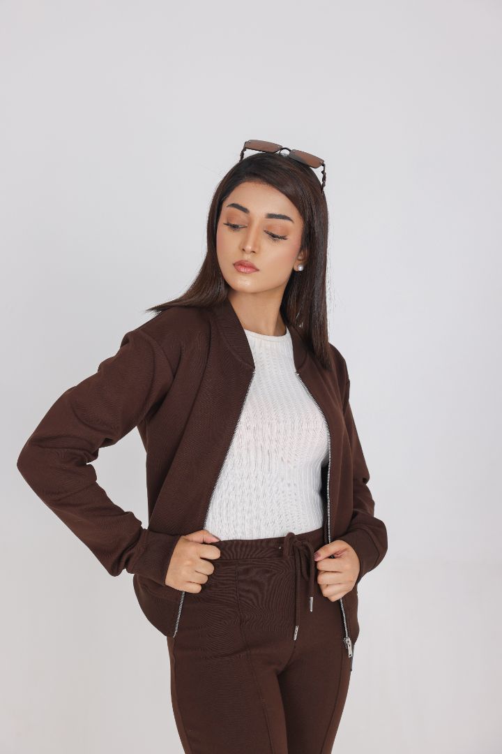 CHOCOLATE  WOMENS TRACK SUIT