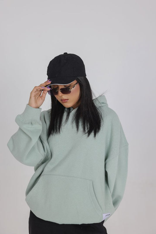 MINT GREEN OVERSIZED HOODIE