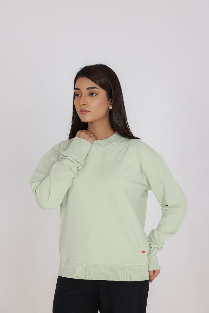 TEAL GREEN SWEAT SHIRT