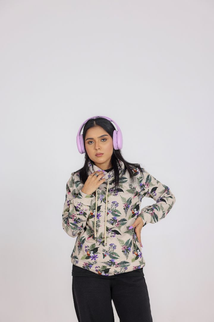 COWL NECK SWEAT SHIRT