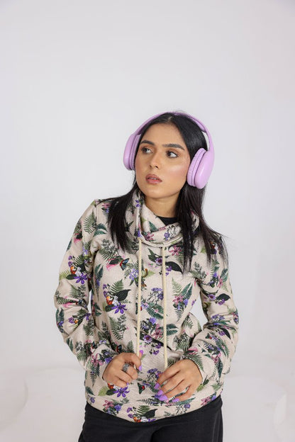 COWL NECK SWEAT SHIRT