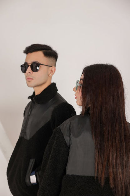 BLACK STREET WEAR JACKET