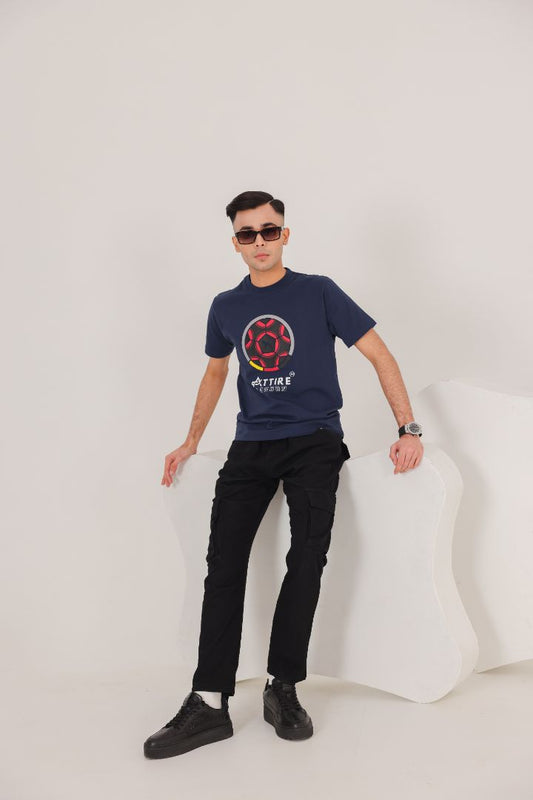 NAVY TAKKA TEE