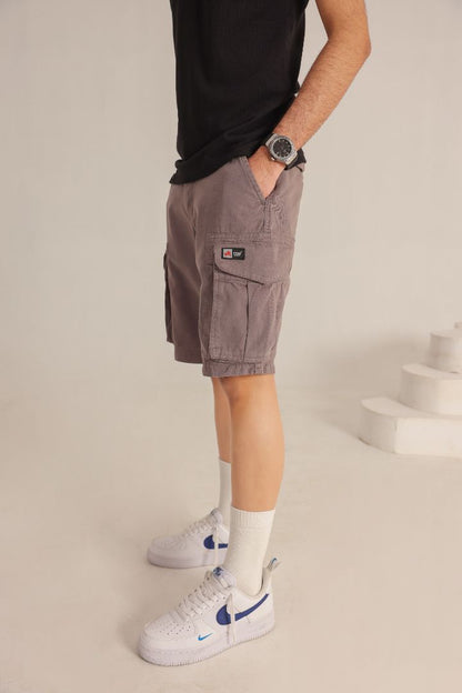 STEEL GREY SHORTS
