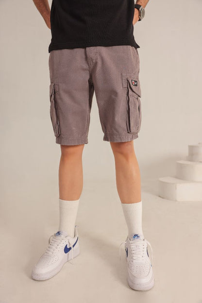 STEEL GREY SHORTS