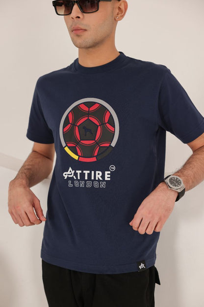 NAVY TAKKA TEE