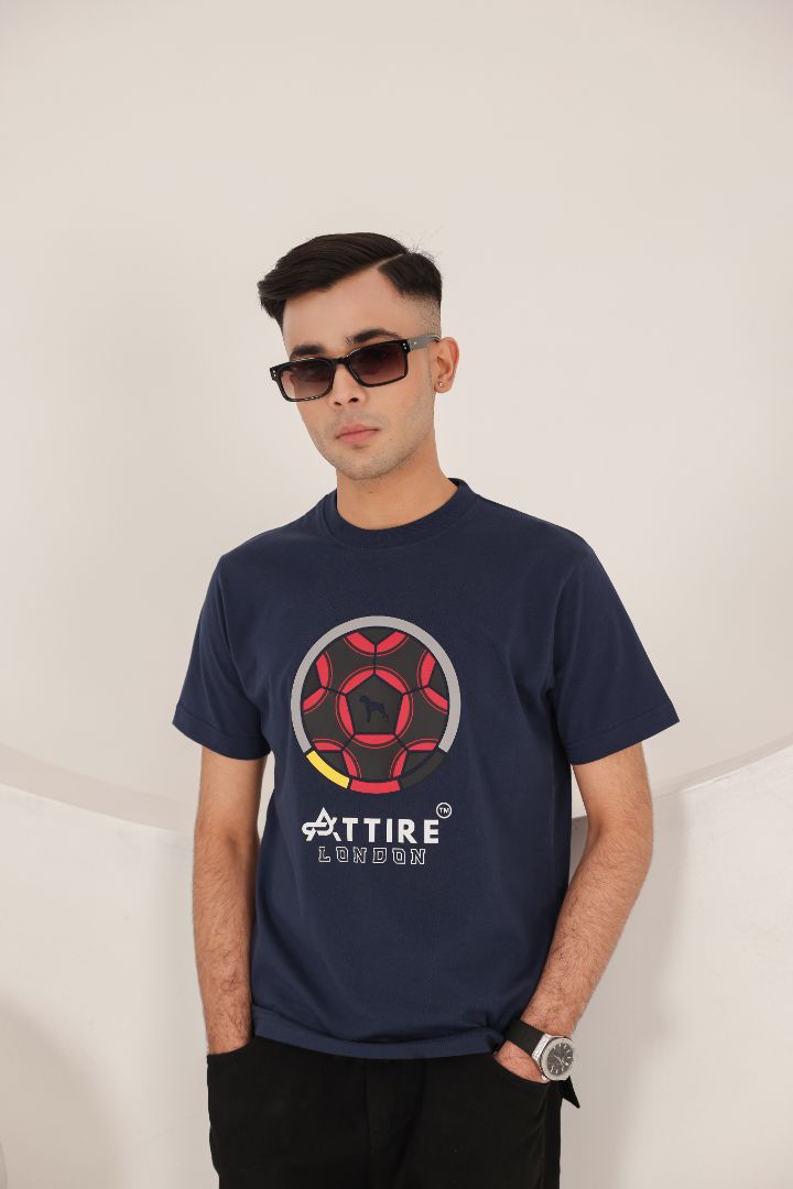 NAVY TAKKA TEE