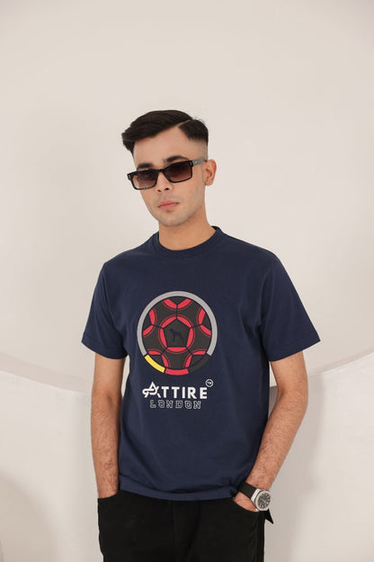 NAVY TAKKA TEE