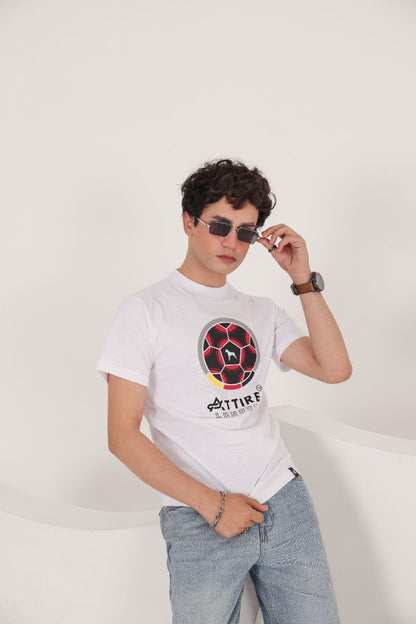 WHITE TAKKA TEE