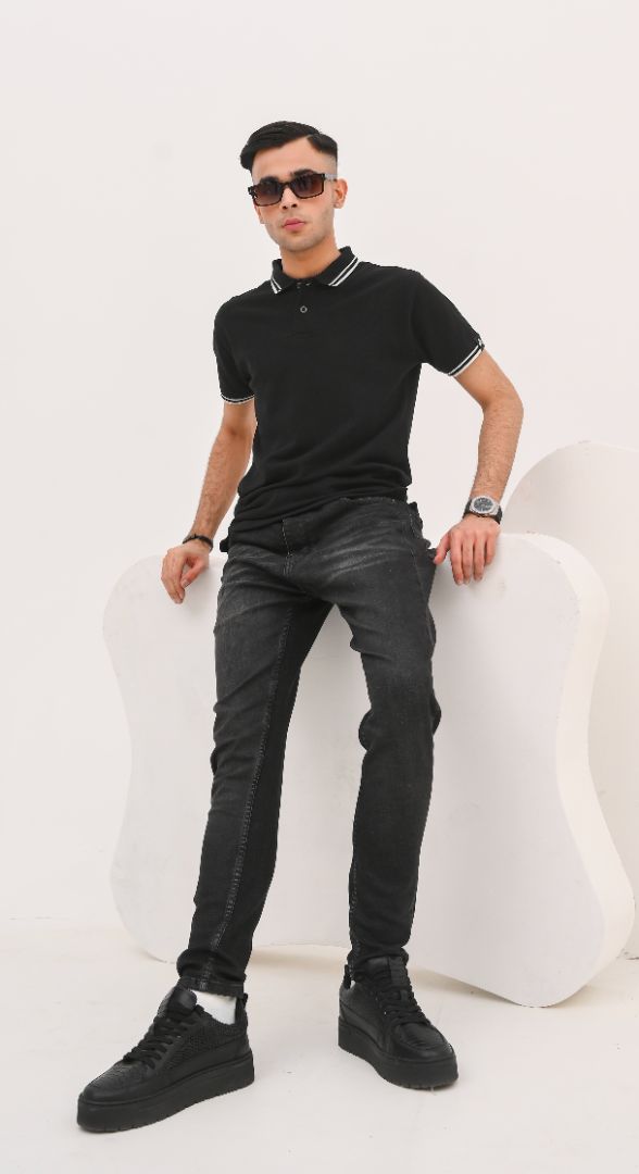 BLACK POLO