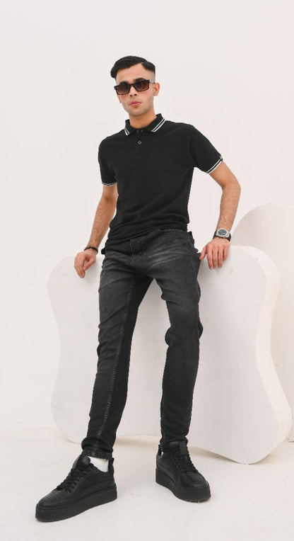 BLACK POLO