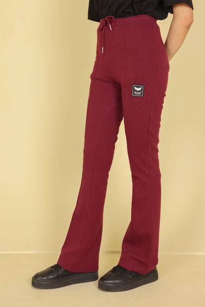 WINE RED JOGGER TROUSER