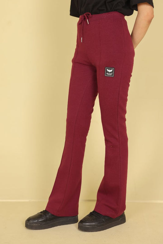 WINE RED JOGGER TROUSER