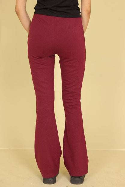 WINE RED JOGGER TROUSER