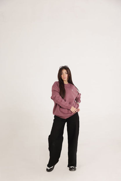 BURGUNDY SWEAT SHIRT