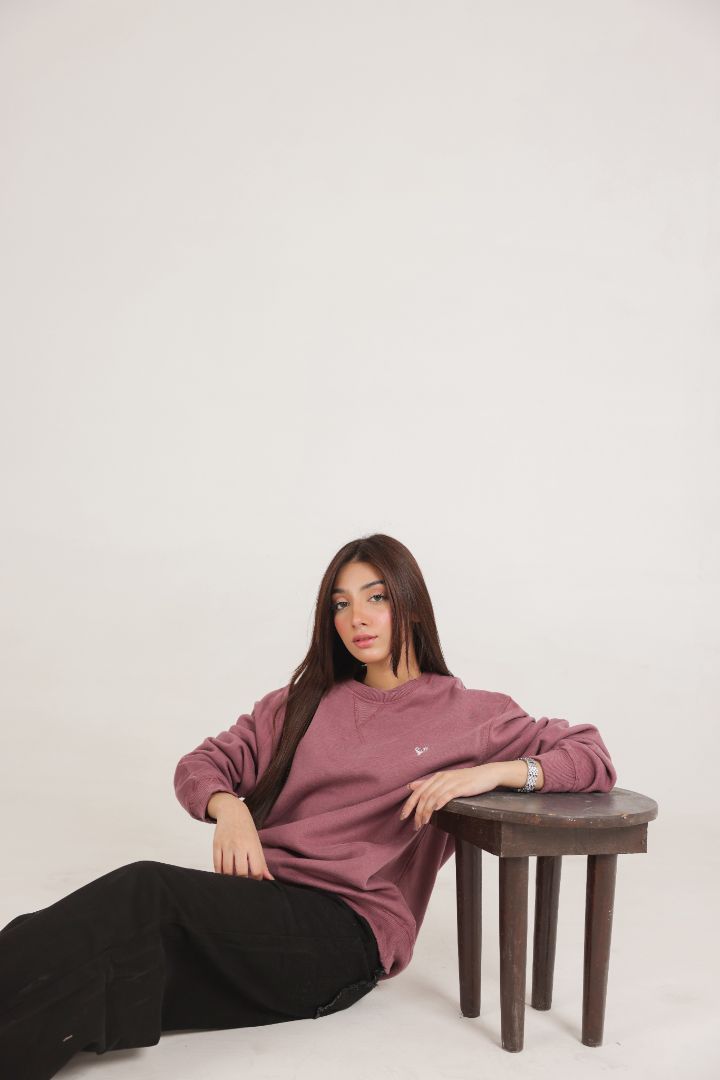 BURGUNDY SWEAT SHIRT