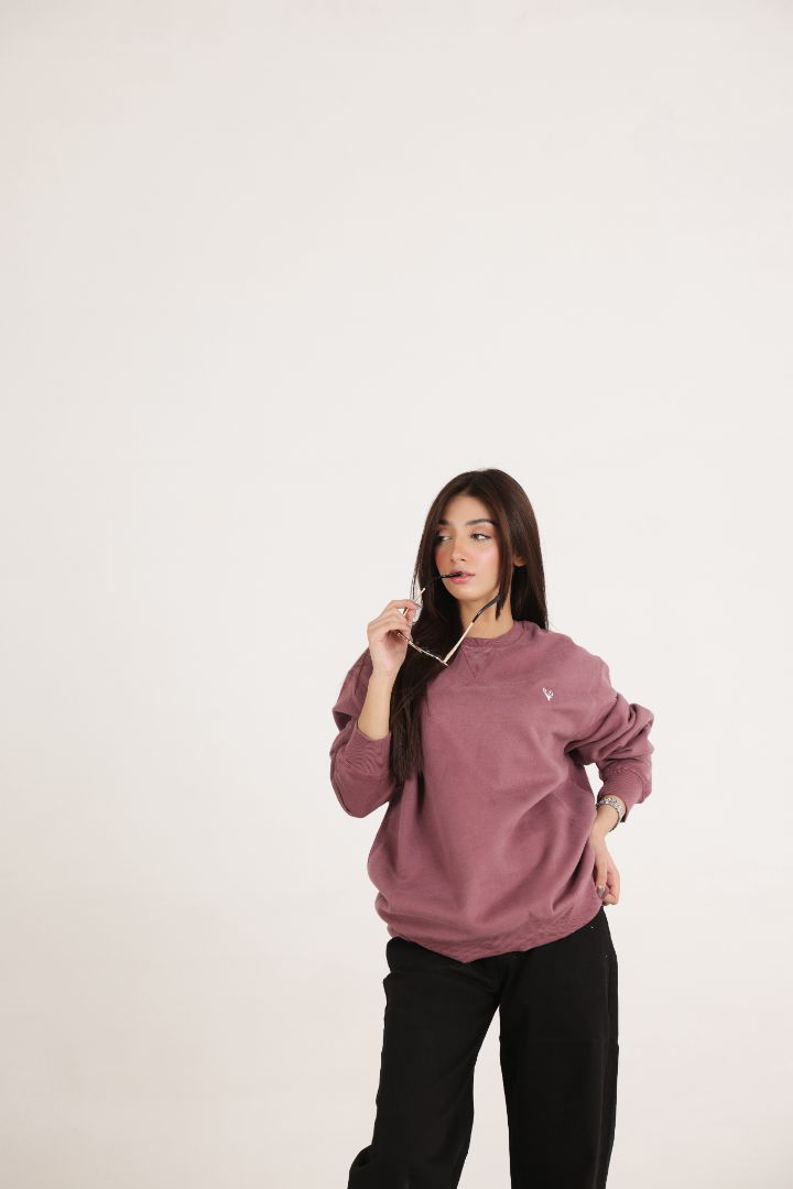 BURGUNDY SWEAT SHIRT