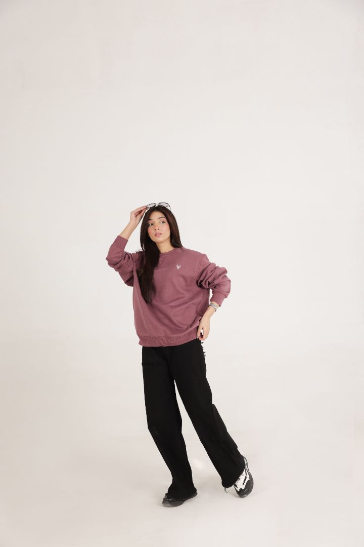 BURGUNDY SWEAT SHIRT