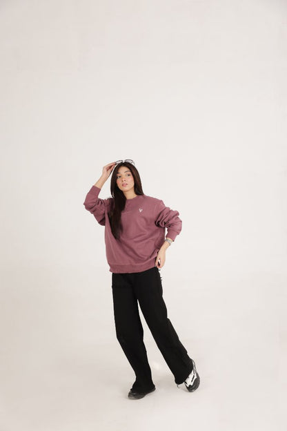 BURGUNDY SWEAT SHIRT