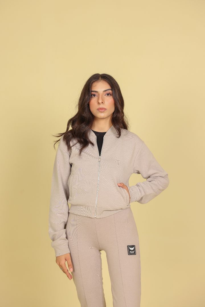 DOVE GREY WOMENS TRACK SUIT