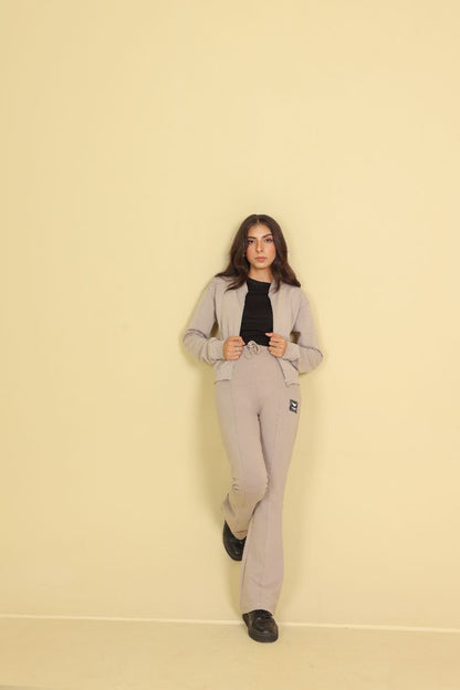 DOVE GREY WOMENS TRACK SUIT