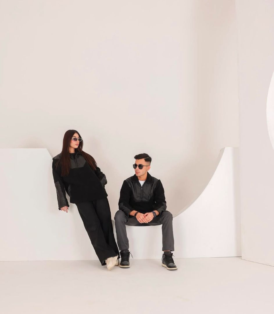 BLACK STREET WEAR JACKET