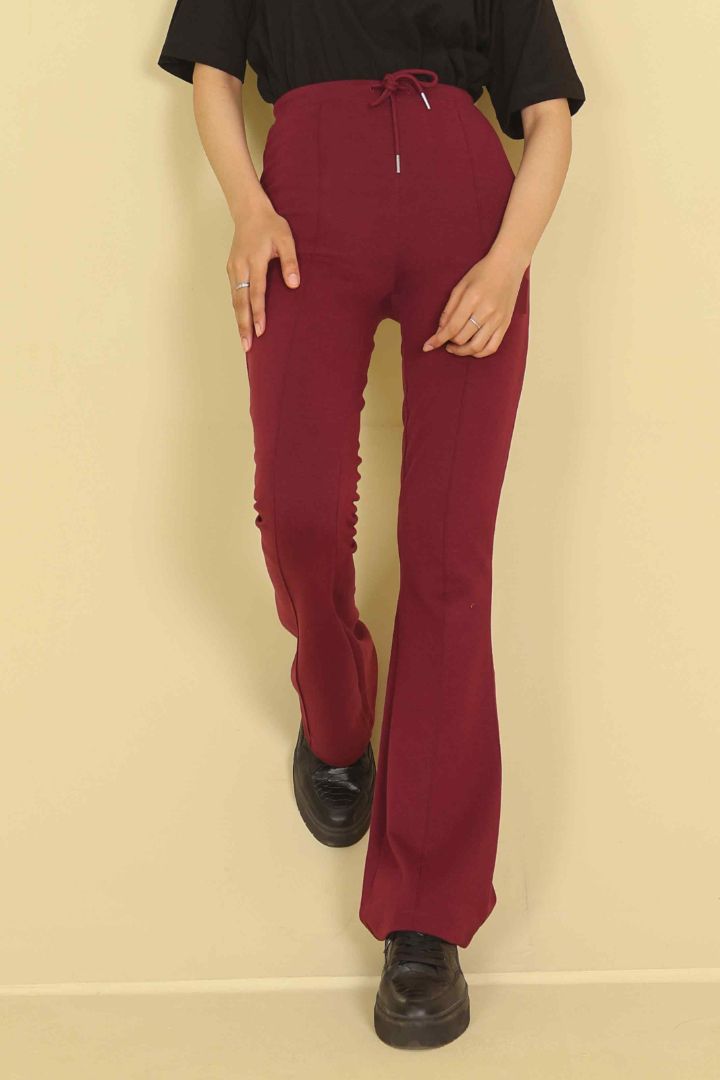 WINE RED JOGGER TROUSER