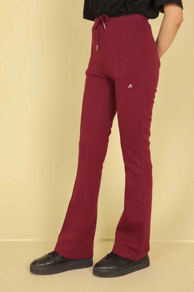 WINE RED JOGGER TROUSER