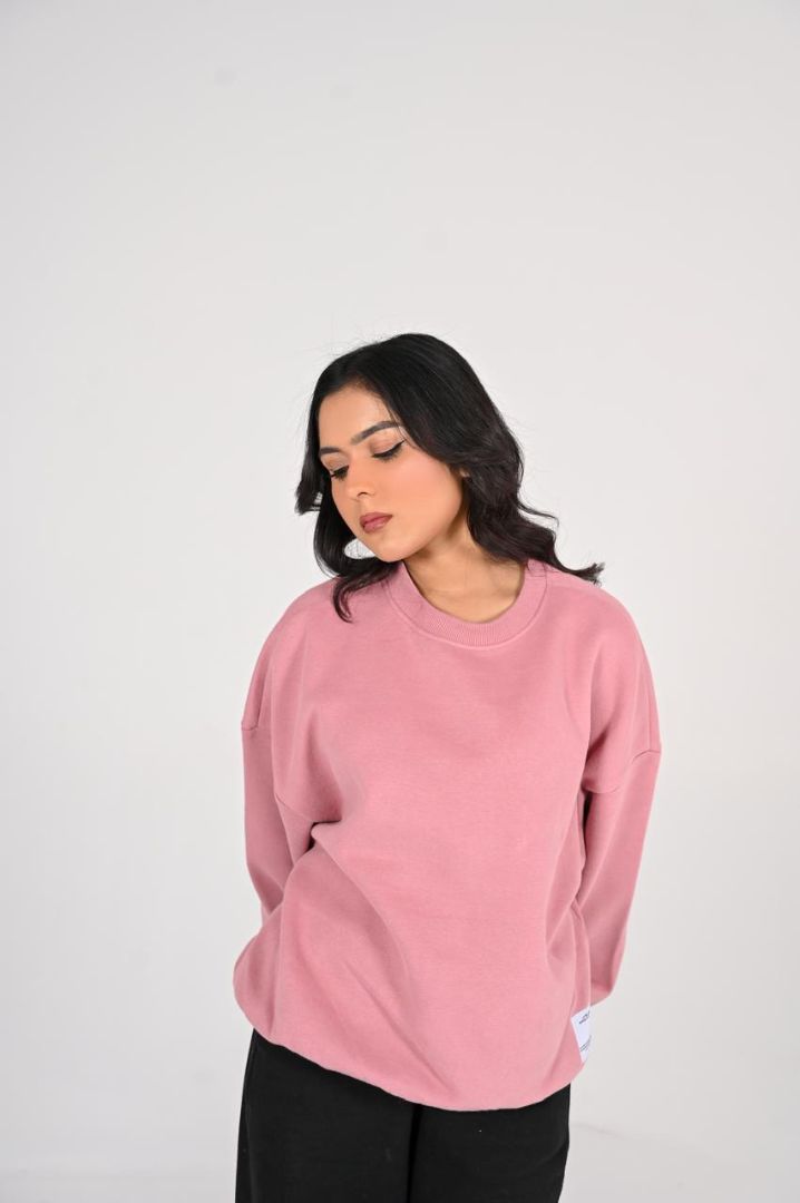 MAUVE PINK SWEAT SHIRT