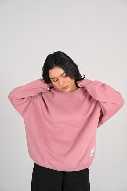 MAUVE PINK SWEAT SHIRT