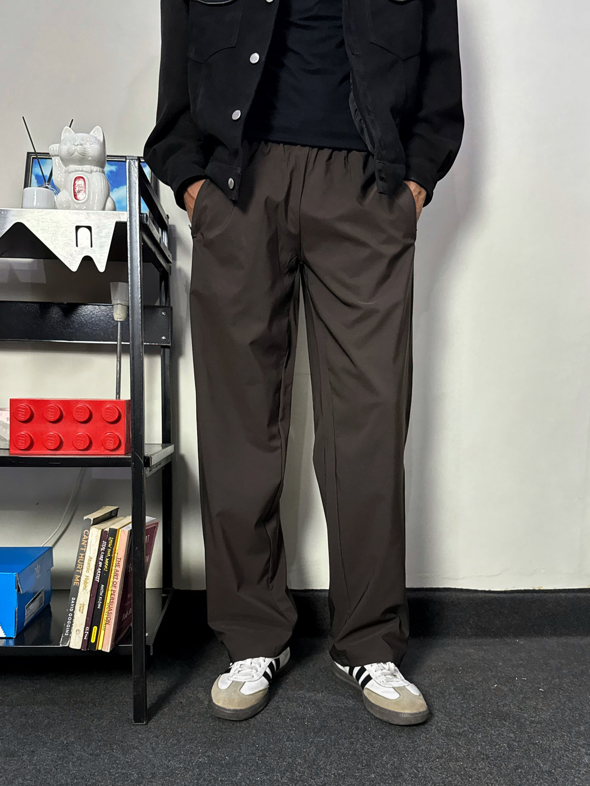 CHOCOLATE BROWN TROUSER