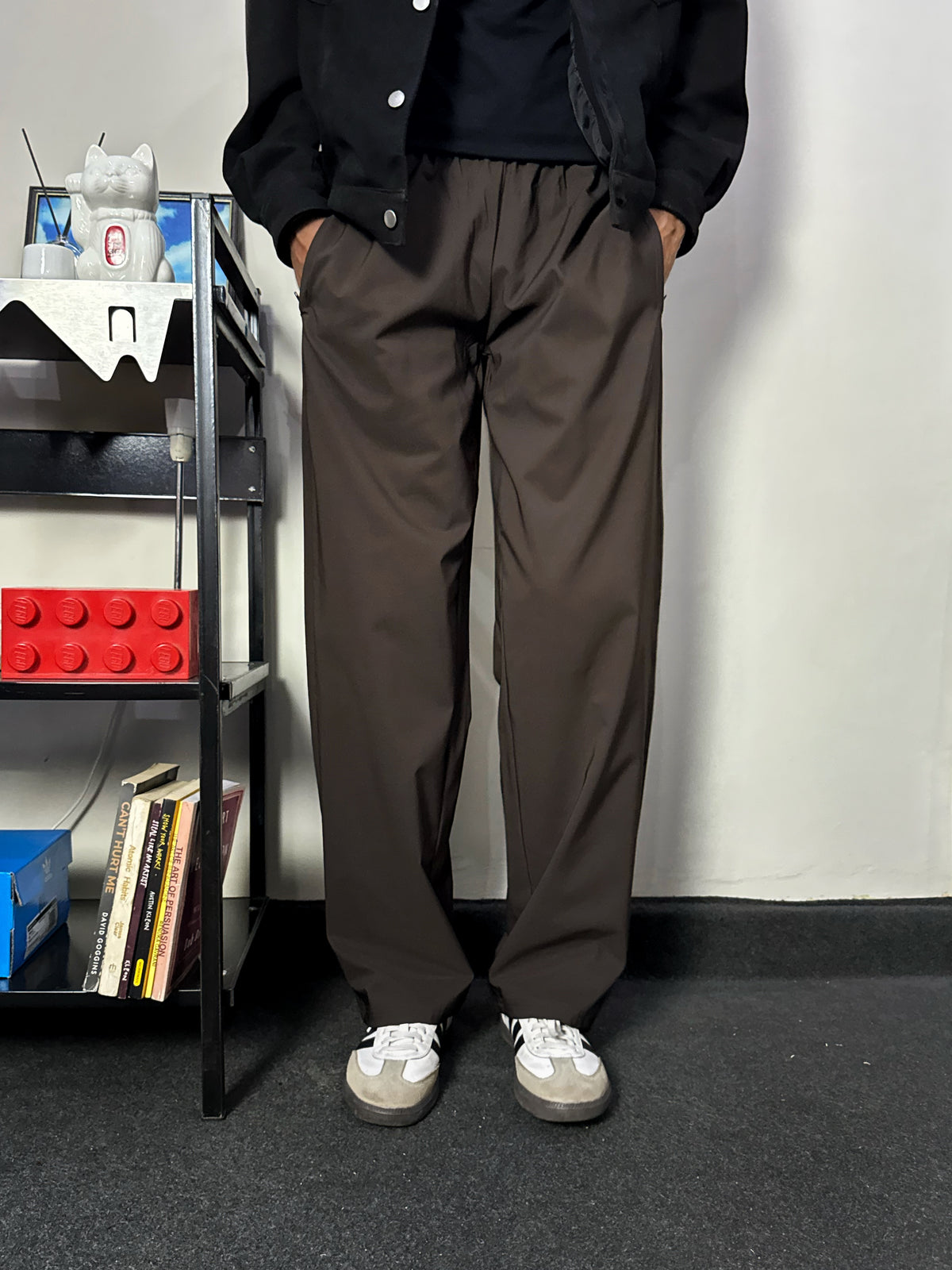 CHOCOLATE BROWN TROUSER