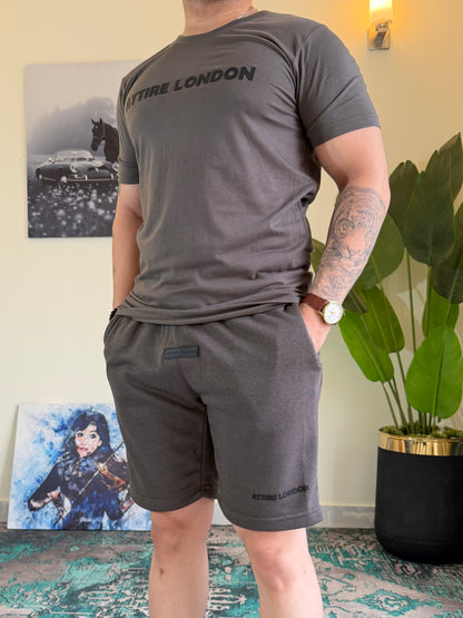 ATTIRE SIGNATURE STONE SHORT SET