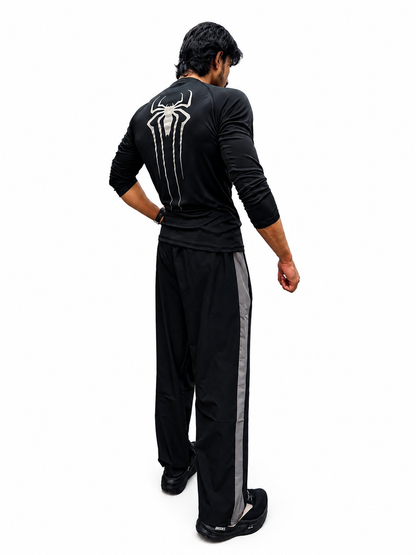 MEN'S SPIDER PERFORMANCE COMPRESSION TEE – BLACK