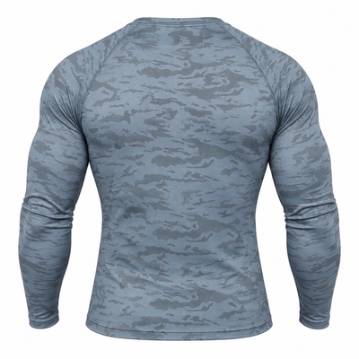 MEN'S STEEL BLUE COMPRESSION TEE
