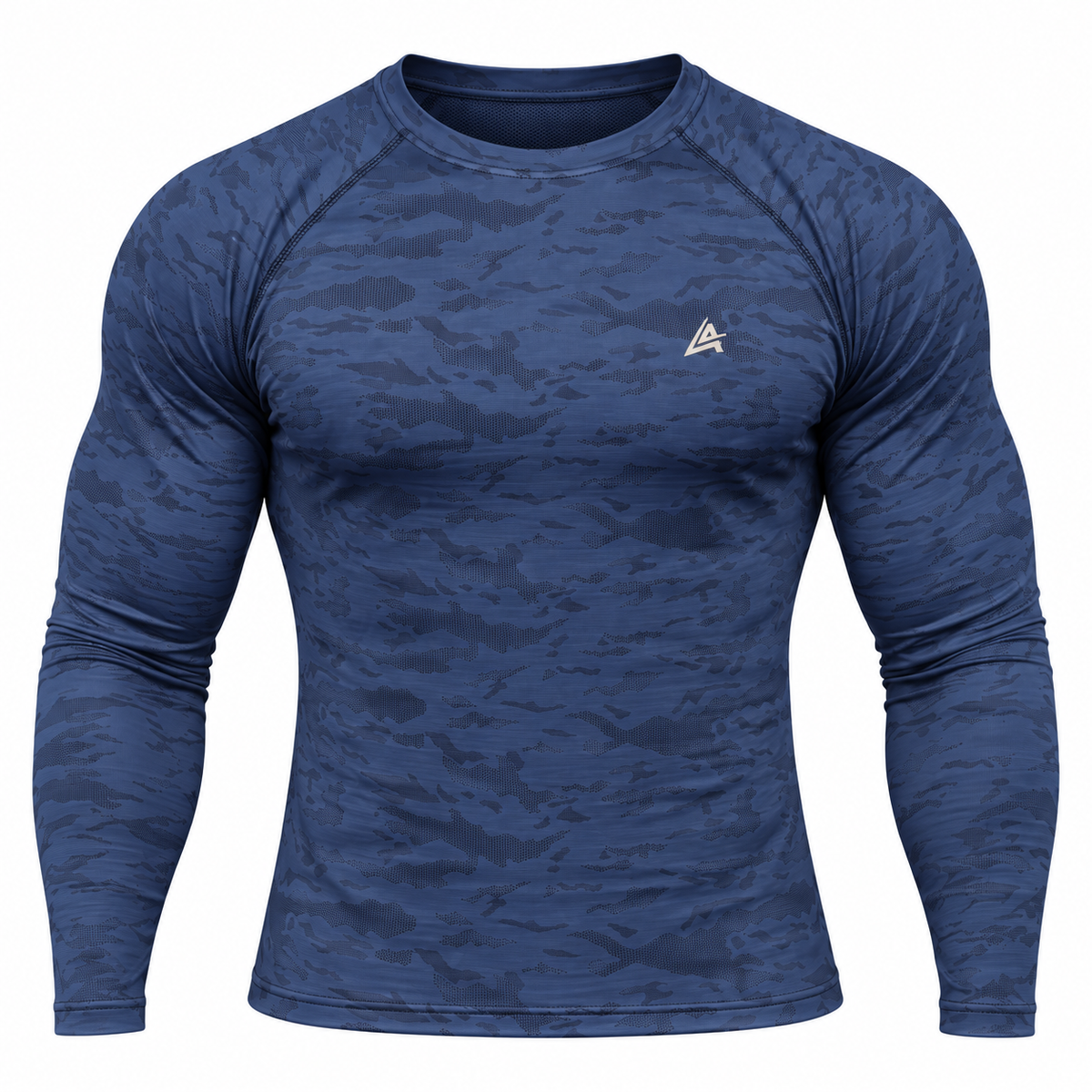 MEN'S NAVY BLUE COMPRESSION TEE