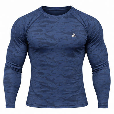 MEN'S NAVY BLUE COMPRESSION TEE